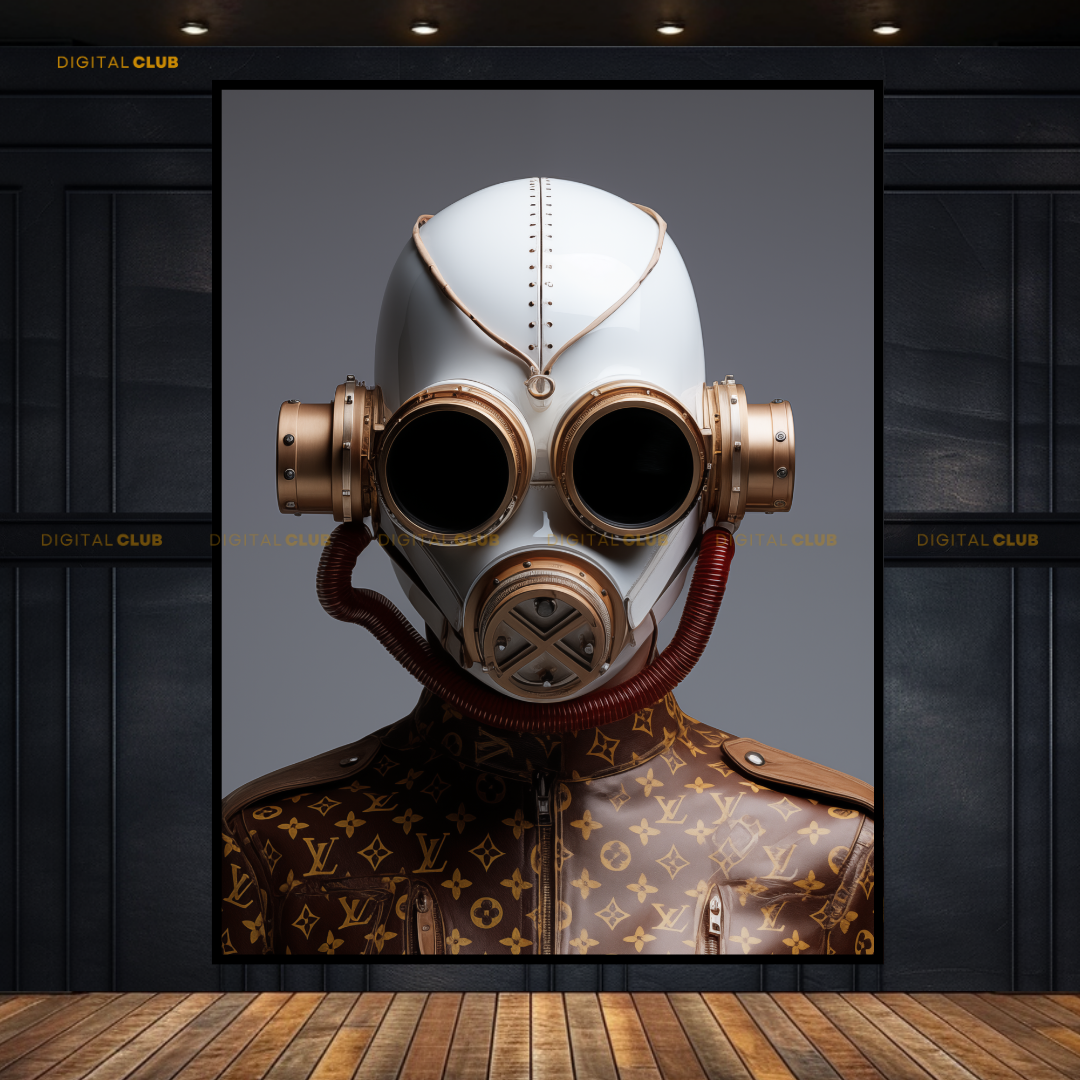 Louis Vuitton Leather Jacket Fashion Premium Wall Art