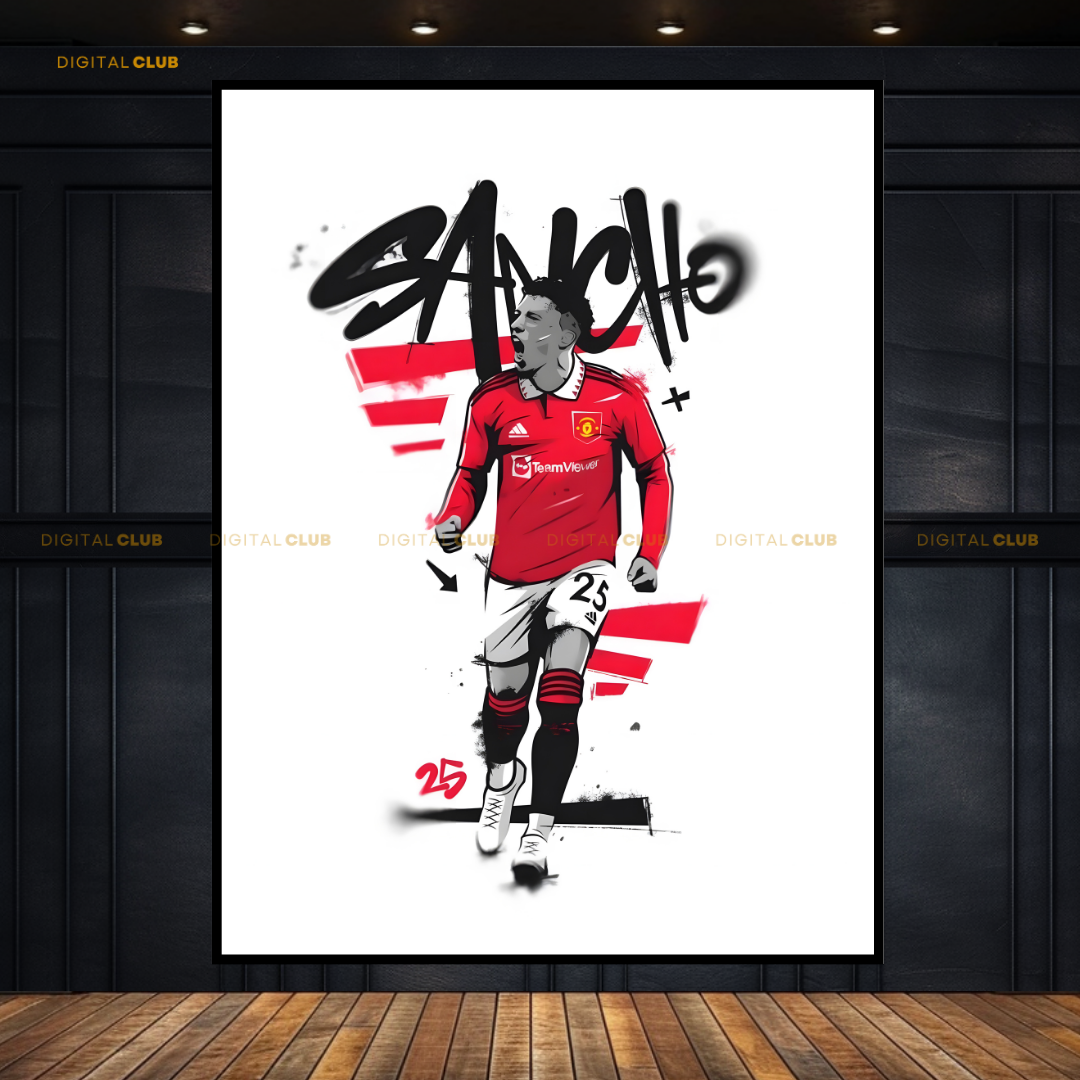 Sancho - Football - Premium Wall Art