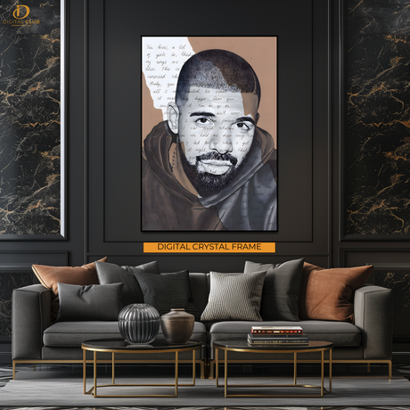 Drake - Music Artist - Premium Wall Art