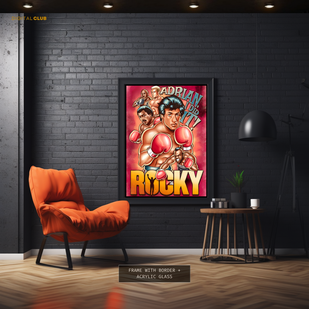 Rocky Movie Premium Wall Art