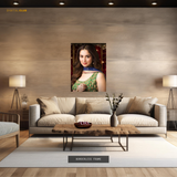 Hania Amir Pakistani Actress Premium Wall Art