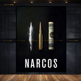 Narcos TV Series Artwork Premium Wall Art