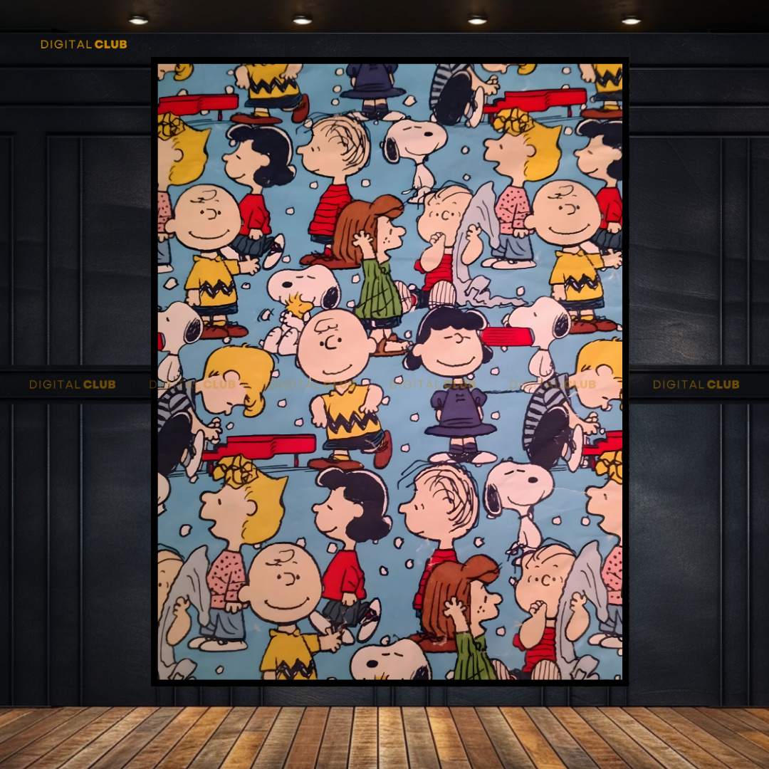 Snoopy - Cartoon - Premium Wall Art