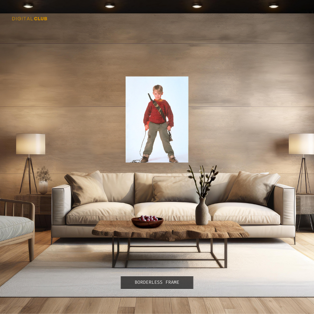 Macaulay Culkin Home Alone Premium Wall Art