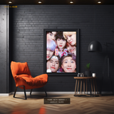 BTS Korean Music Band - Premium Wall Art