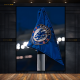 Chelsea Football Club Flag - Premium Wall Art