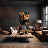 Tiger Artwork 2 - Animal & Wildlife Premium Wall Art