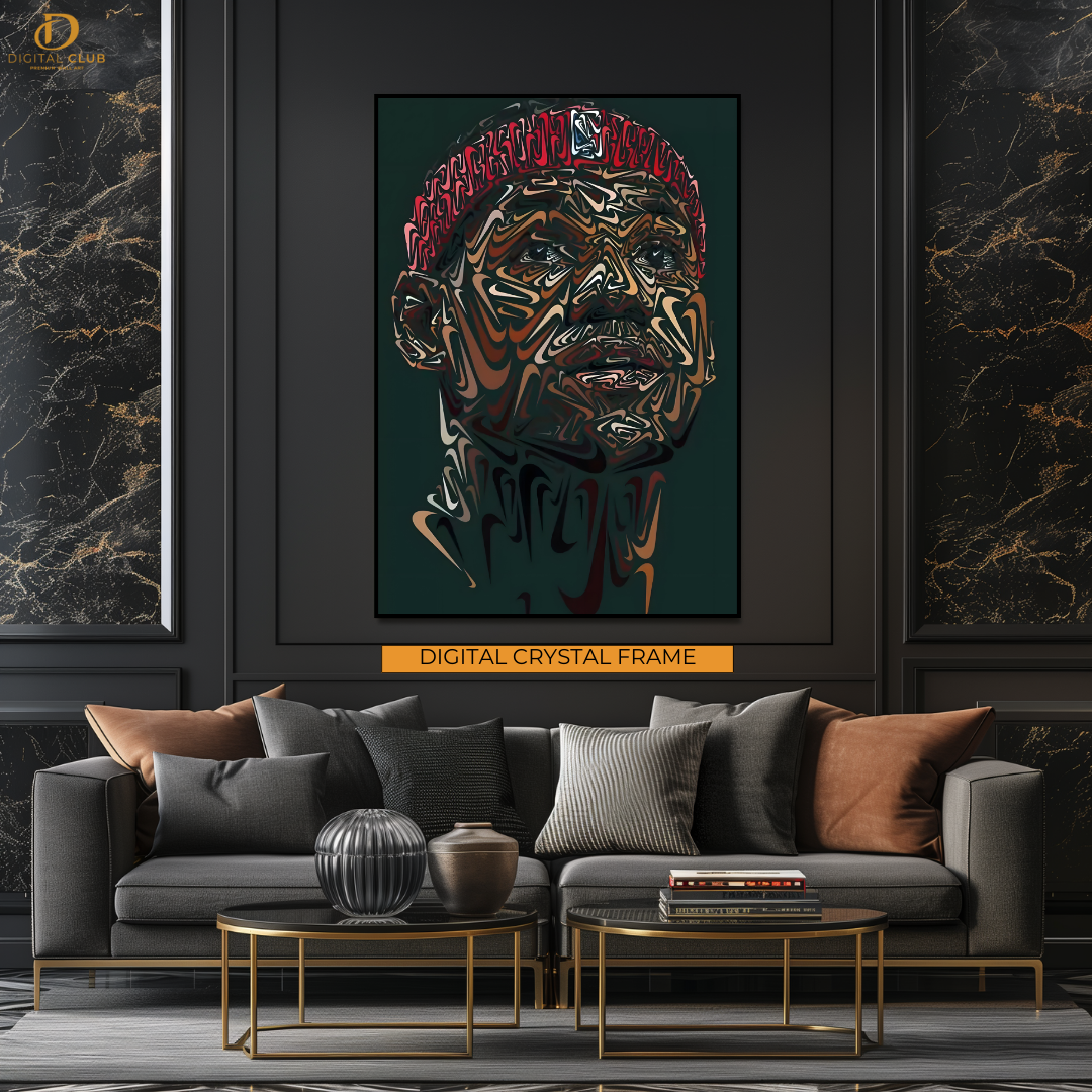 Lebron James - Nike Artwork - Premium Wall Art