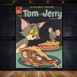 Tom & Jerry Cartoon Premium Wall Art
