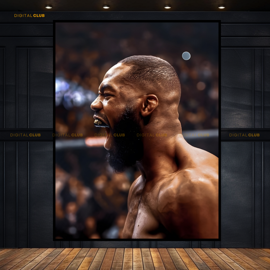 Jon Jones UFC Legend Premium Wall Art