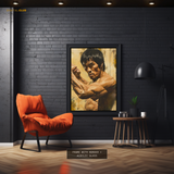 Bruce Lee MMA Premium Wall Art
