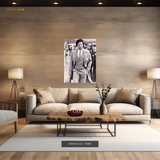 Imran Khan Black & White Premium Wall Art