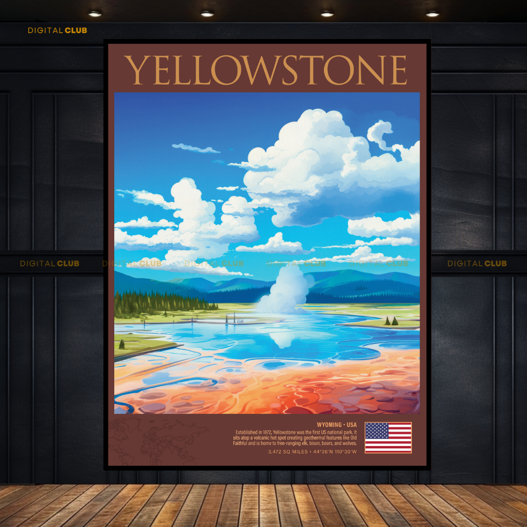 Yellowstone USA Premium Wall Art