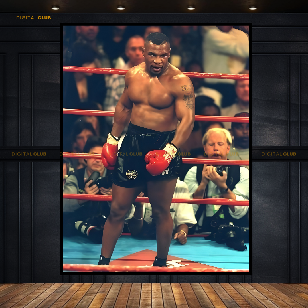 Mike Tyson Heavy Weight Champ Premium Wall Art