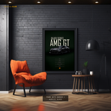 AMG GT - Artwork - Premium Wall Art