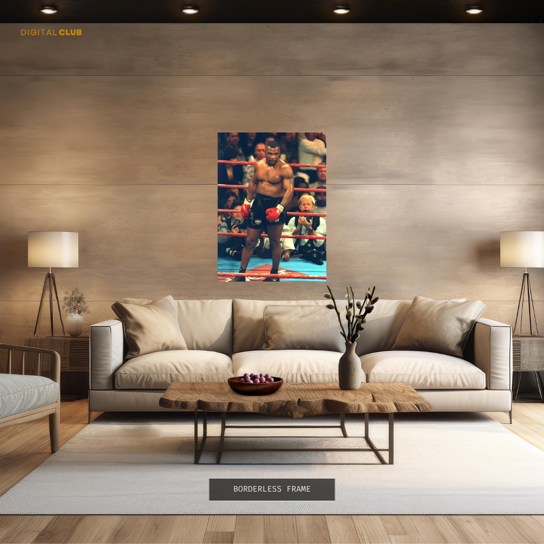 Mike Tyson Heavy Weight Champ Premium Wall Art