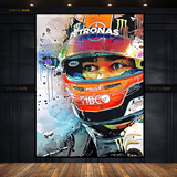 Petronas Artwork Team F1 Premium Wall Art