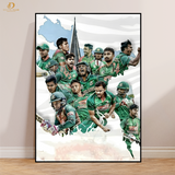Bangladesh - Cricket - Premium Wall Art