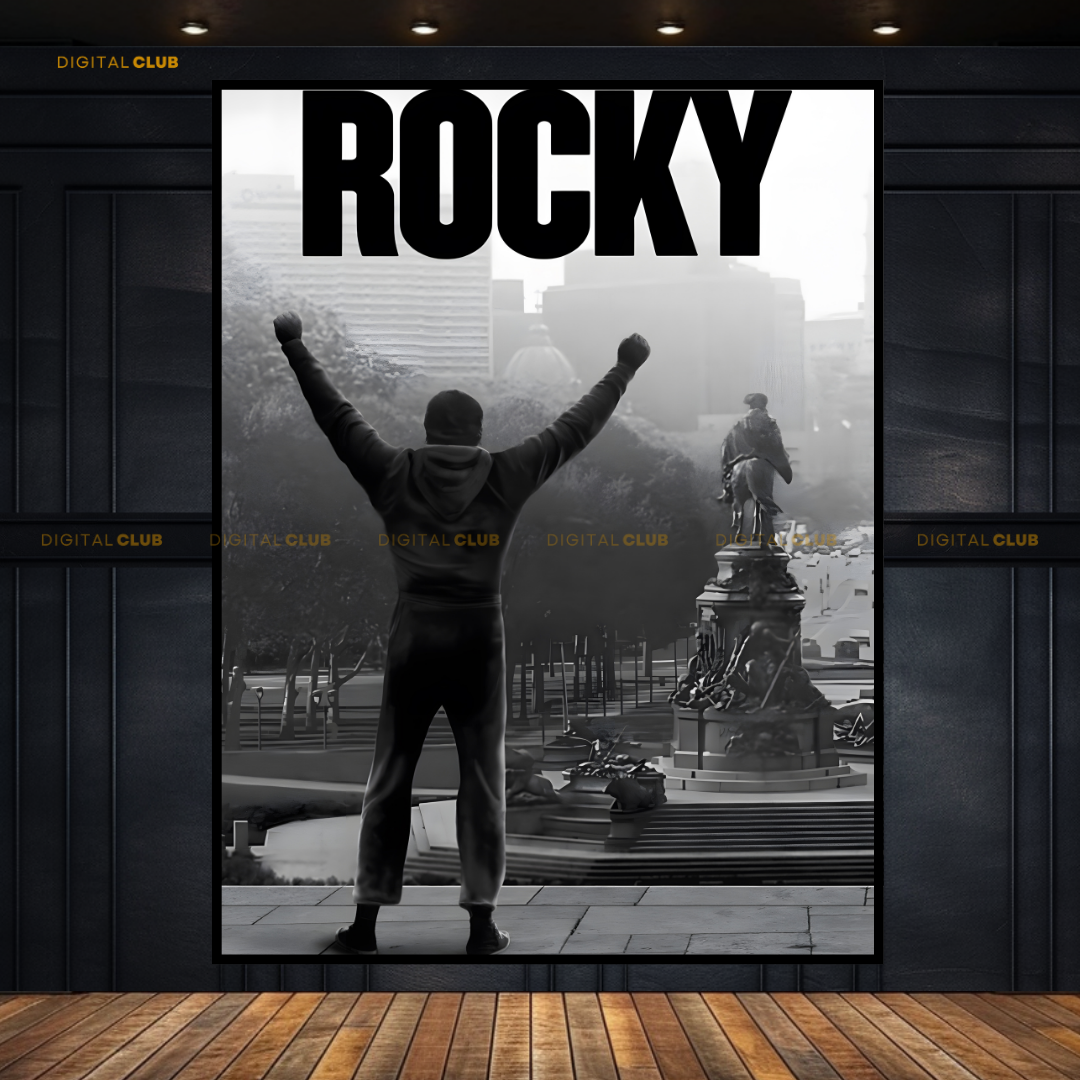 ROCKY Movie Boxing Premium Wall Art