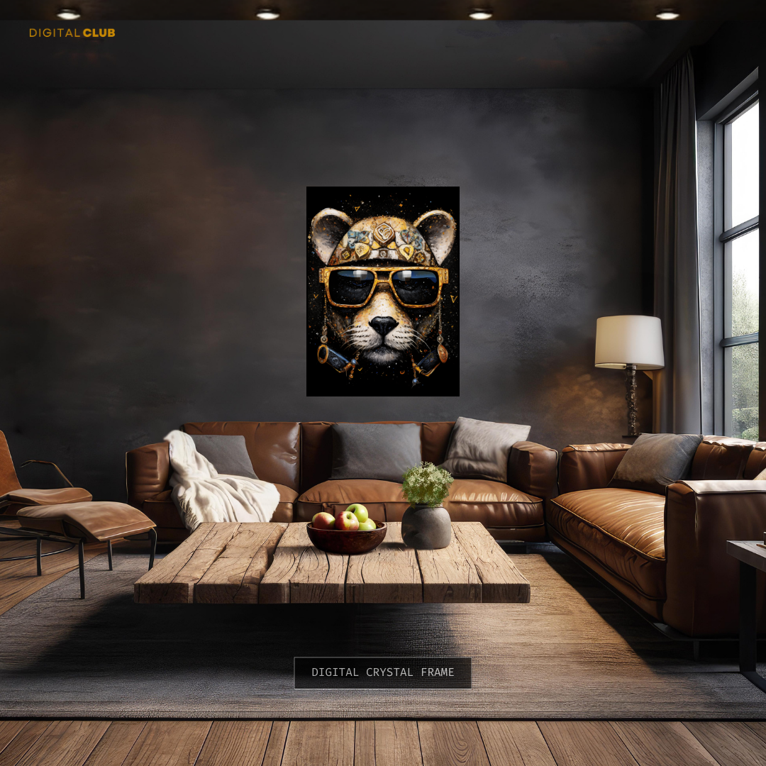 Tiger in SWAG 1 - Animal & Wildlife Premium Wall Art