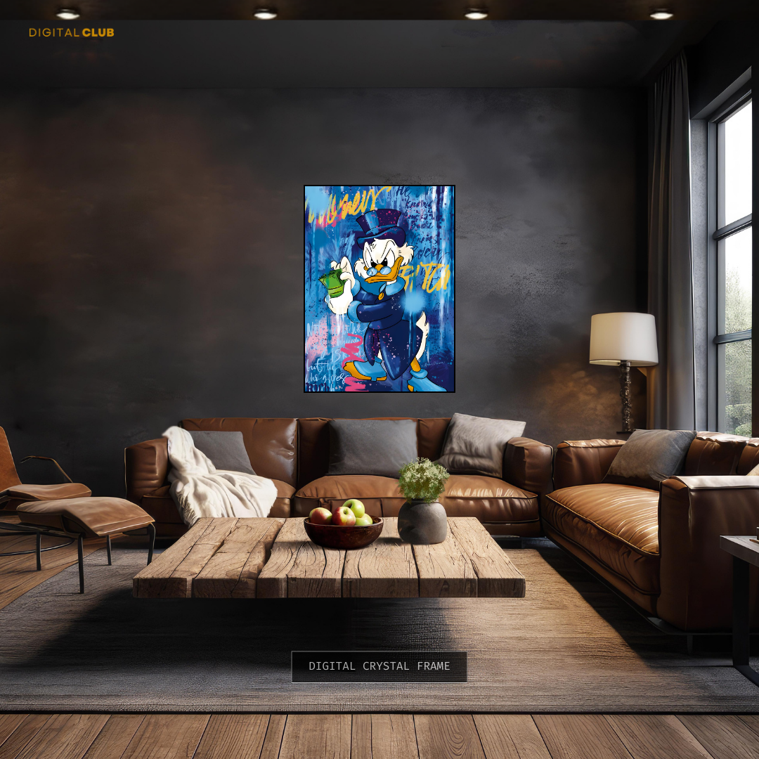 Donald Duck Disney Cartoon Premium Wall Art