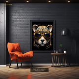 Tiger in SWAG 1 - Animal & Wildlife Premium Wall Art