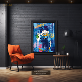 Donald Duck Disney Cartoon Premium Wall Art