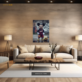 Mickey Barcelona Disney Kids Premium Wall Art