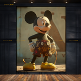 Mickey Mouse Lv Shorts Premium Wall Art