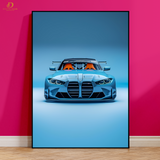 Sports Car - BMW - Premium Wall Art