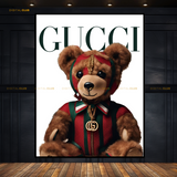 Gucci Teddy Bear Premium Wall Art