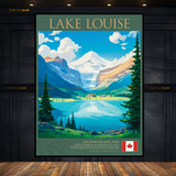 Lake Louise Canada Premium Wall Art