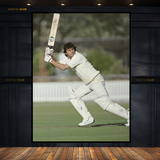 Imran Khan Batting Pakistan Cricket Premium Wall Art