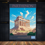 Parthenon GREECE Premium Wall Art