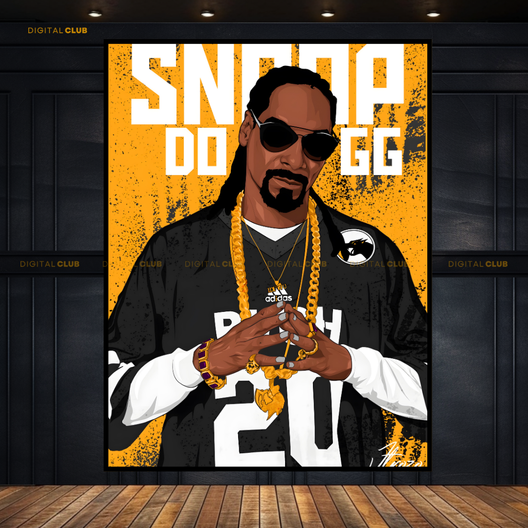 Snoop Dogg - Music - Premium Wall Art