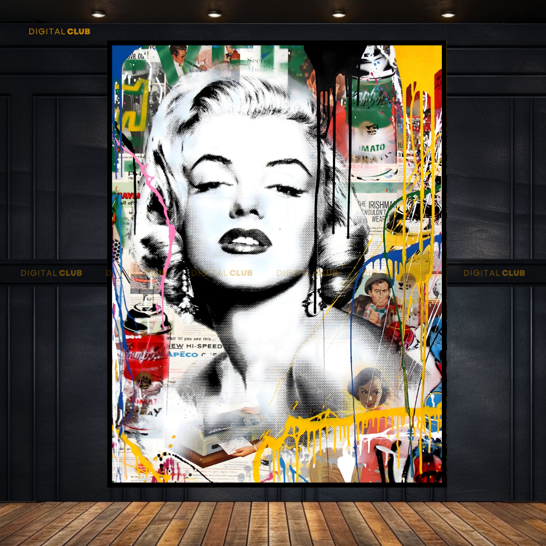 Marilyn Pop Art Premium Wall Art