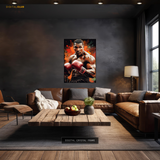 Mike Tyson Boxing Legend Premium Wall Art