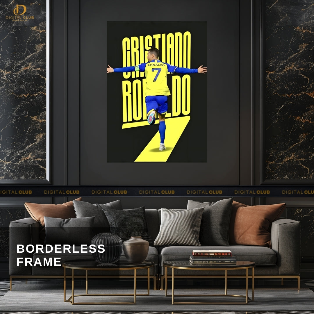 Cristiano Ronaldo 4 - Football - Premium Wall Art