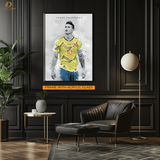 James Rodriguez - Football - Premium Wall Art