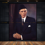 Quaid-e-Azam Muhammad Ali Jinnah Premium Wall Art