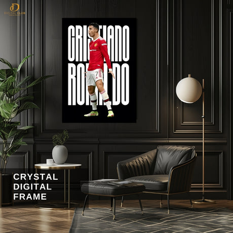 Cristiano Ronaldo 5 - Football - Premium Wall Art
