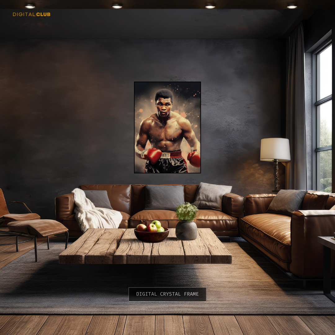 Muhammad Ali Boxing Legend Premium Wall Art