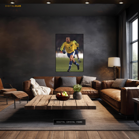 Ronaldo 9 Brazil - Premium Wall Art