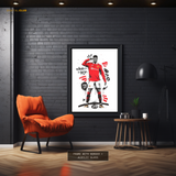 Rashford - Football - Premium Wall Art