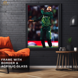 Muhammad Nawaz - Cricket - Premium Wall Art