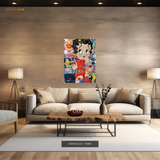 Betty Boop Chic - Pop ART - Premium Wall Art