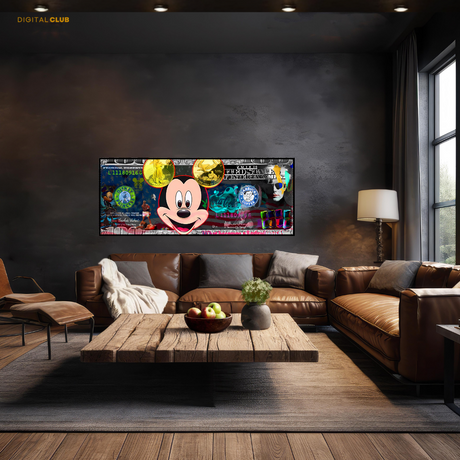 Mickey Mouse - Ultra-Wide Wall Art