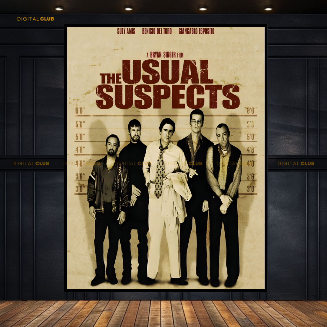 The Usual Suspects Movie Premium Wall Art