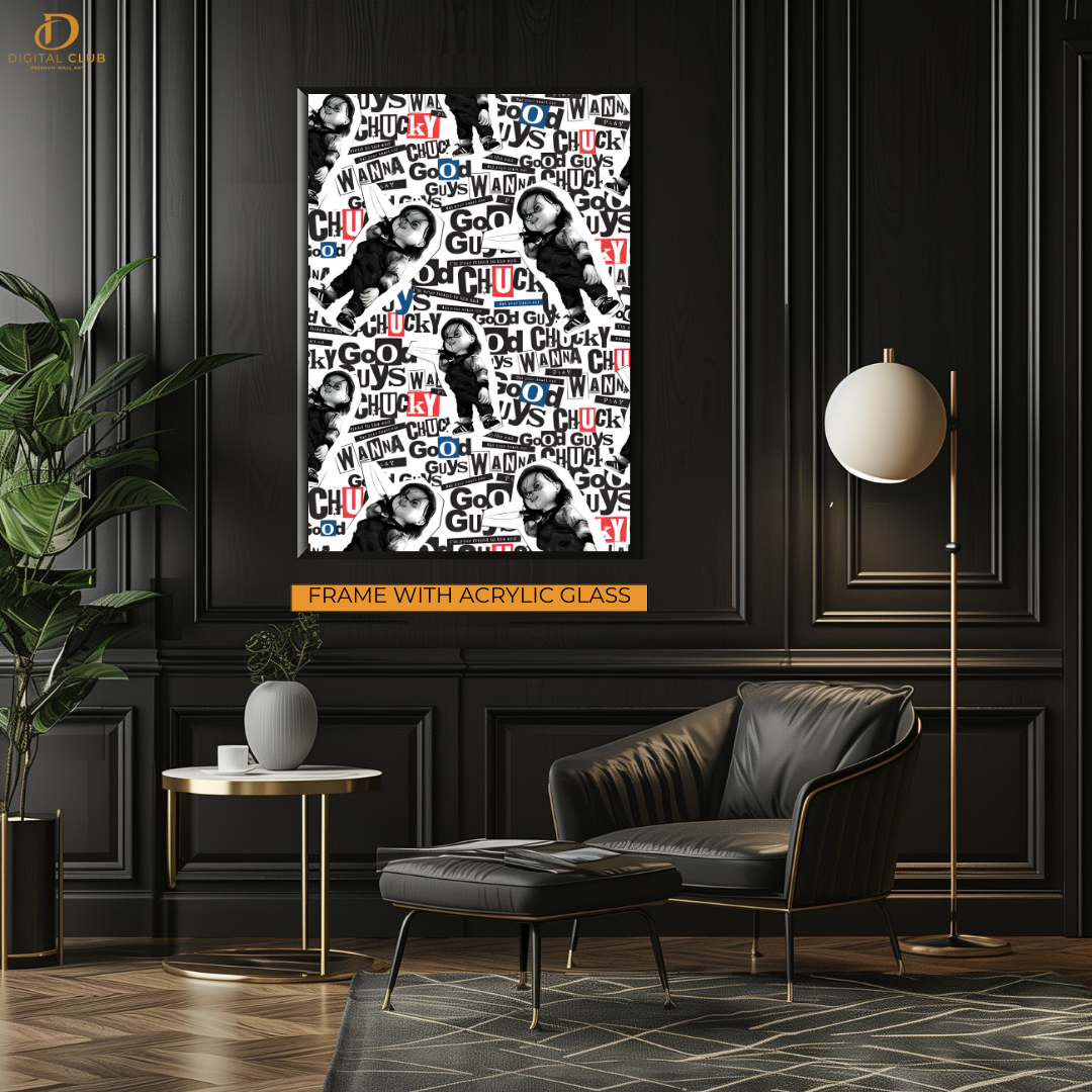 Chucky - Pattern - Premium Wall Art