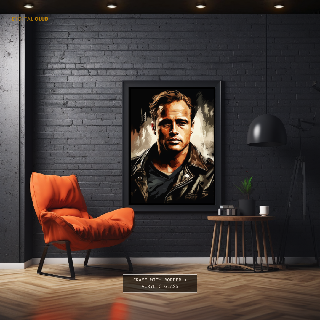 Marlon Brando Premium Wall Art